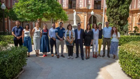 Momento de la alianza entre la UCAM y NutriAcademy. (UCAM)