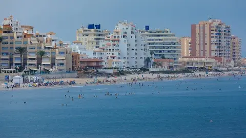 Vista de La Manga del Mar Menor. (CARM)
