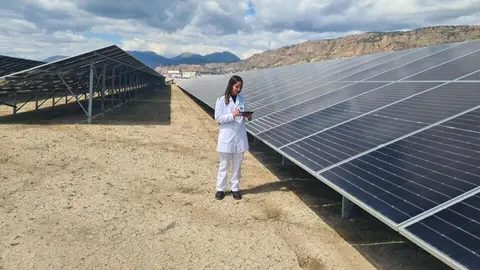 Planta Fotovoltaica de El Pozo. (Grupo Fuertes)