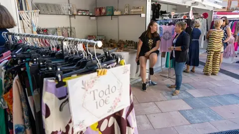Imagen de una edici&oacute;n anterior de la Feria Outlet de Cartagena. (Ayuntamiento de Cartagena)