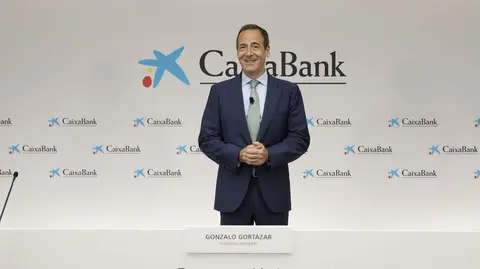 El consejero delegado de CaixaBank, Gonzalo Gort&aacute;zar. (CaixaBank)