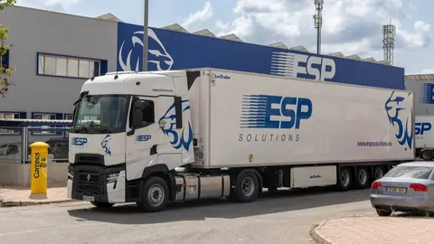Cami&oacute;n de ESP Solutions frente a la sede de la compa&ntilde;&iacute;a. (ESP Solutions Group)