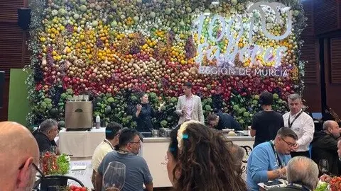 Imagen de la Comunidad en San Sebastián Gastronomika 2024. (CARM)