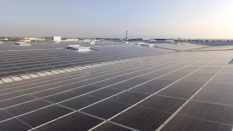 Cubierta solar en la instalaci&oacute;n. (ESP Solutions)