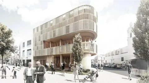 Proyecto de rehabilitaci&oacute;n del ayuntamiento de Picassent que desarrollar&aacute; Abala. (Hozono Global)