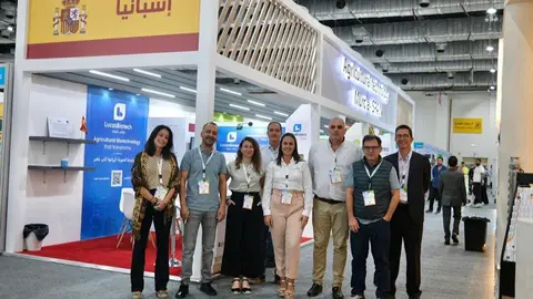 Delegaci&oacute;n regional en la feria Sahara Expo. (C&aacute;mara de Comercio de Murcia)