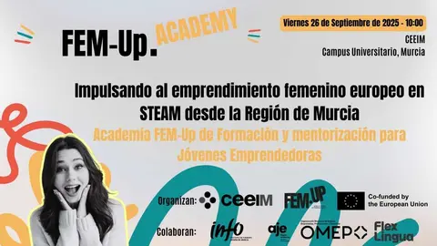 Cartel de la Academia FEM-Up. (CEEIM)