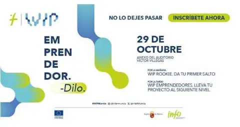 Cartel del WIP&rsquo;25. (CARM)