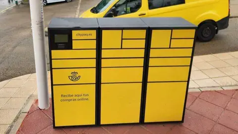 Citypaq de Correos dentro del Campus Universitario de Espinardo. (Correos)