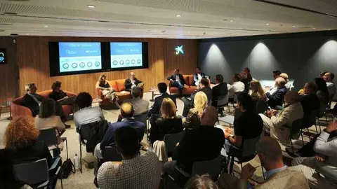 Un momento de la sesi&oacute;n sobre innovaci&oacute;n del Club de Debates del C&iacute;rculo de Econom&iacute;a. (C&iacute;rculo de Econom&iacute;a)