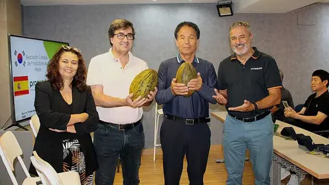 Imagen de la visita. (Proexport)