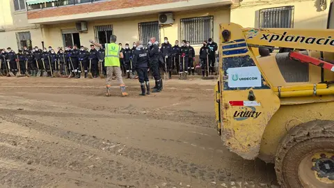 Urdecon ayuda en la DANA de Valencia. (Frecom)