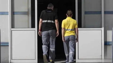 Trabajadores de Hefame. (Hefame)
