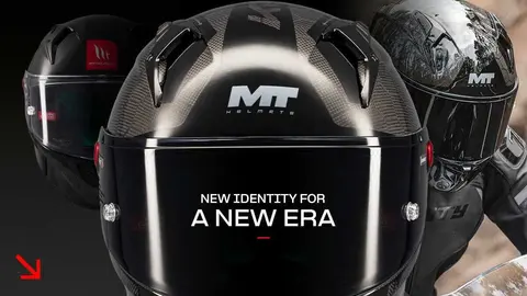 Casco de MT Helmets con el nuevo logo. (MT Helmets)