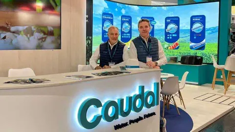 Stand de Caudal en la feria. (Portavoz)