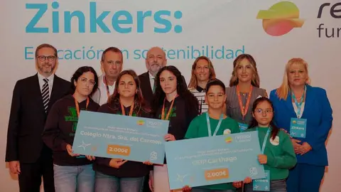 Entrega de los Premios Zinkers 2024/25 de Fundaci&oacute;n Repsol. (Repsol)