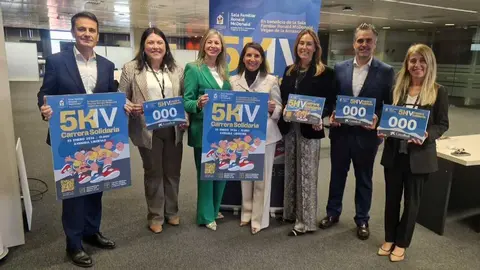 Fotograf&iacute;a durante la presentaci&oacute;n de la carrera. (CaixaBank)