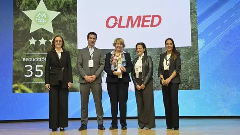 Olmed recibe su tercera estrella Lean & Green. (Hefame)