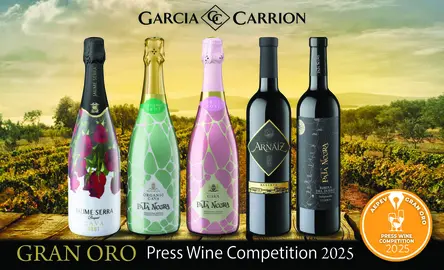 Vinos de Garc&iacute;a Carri&oacute;n reconocidos con Gran Oro en la primera edici&oacute;n del Press Wine Competition. (Garc&iacute;a Carri&oacute;n)