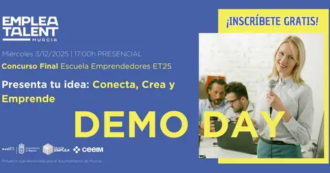 Cartel del 'III Demo Day EmpleaTALENT'. (CEEIM)
