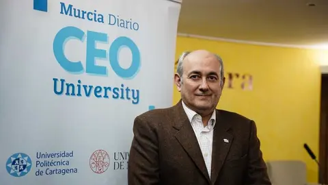 Pedro Jes&uacute;s Cuestas durante la celebraci&oacute;n del sexto CEO University de nuestro peri&oacute;dico. (Ra&uacute;l Alc&aacute;ntara)