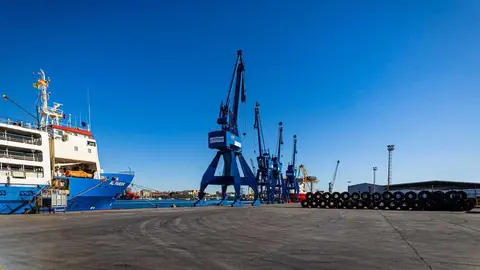 Imagen del muelle en la D&aacute;rsena de Cartagena. (APC)