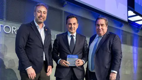 El Pozo recoge el premio InnovaCci&oacute;n de Promarca por su gama ElPozo 1954 Premium Gourmet Natural Sin Aditivos. (Grupo Fuertes)