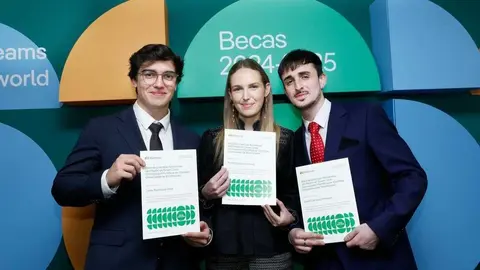 Becados de una convocatoria anterior. (Iberdrola)
