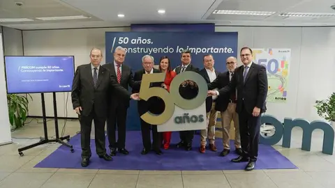 Imagen de la presentaci&oacute;n del 50 aniversario de Frecom. (Frecom)