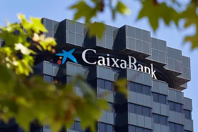 Exterior  del edificio corporativo en Barcelona. (CaixaBank)