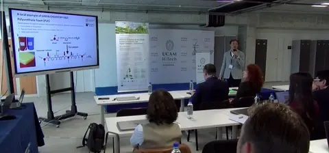 Imagen de archivo de una reuni&oacute;n del proyecto 'Greenchem' en Murcia. (CARM)