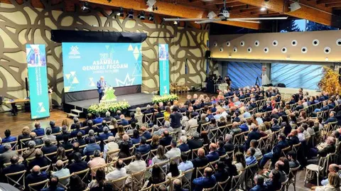 Una panor&aacute;mica durante la XLI Asamblea de Fecoam. (Fecoam)