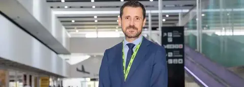 Carlos San Mart&iacute;n, director del Aeropuerto Internacional de la Regi&oacute;n de Murcia. (Aena)