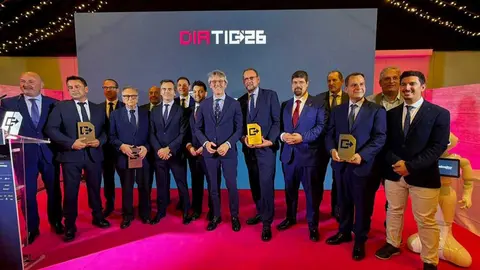 Galardonados en 'Diatic26'. (CARM)
