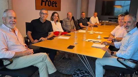 Encuentro organizado por FROET, junto a CROEM y Proexport, para coordinar la implantaci&oacute;n del Documento Electr&oacute;nico de Control. (FROET)