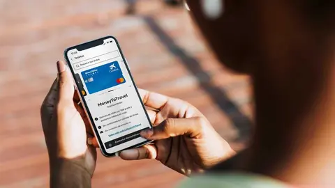Tarjeta MoneyToTravel de CaixaBank. (CaixaBank)