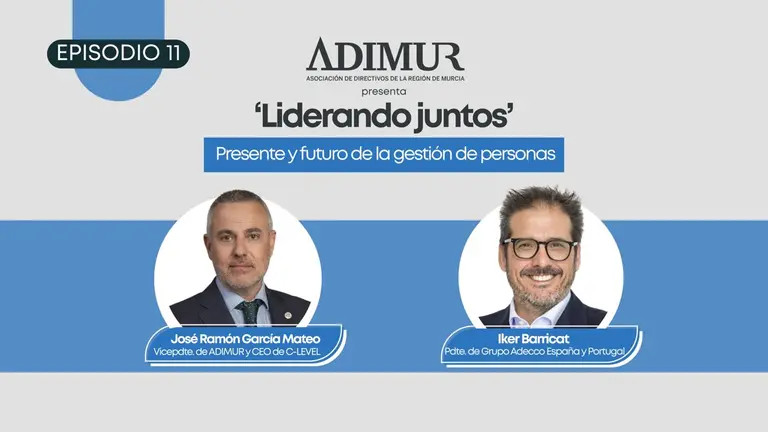 Cartel del episodio 11 del podcast 'Liderando Juntos' de Adimur. (Adimur)