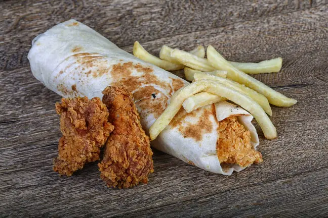 Pollo crujiente empanado con Holly Powder para restaurantes.