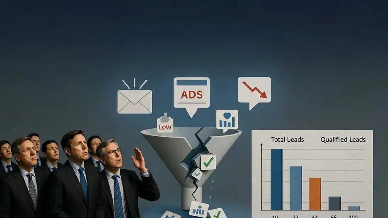 <h1><span style="font-size:14px;">Por qu&eacute; las empresas B2B no generan leads cualificados con su marketing actual</span></h1>
