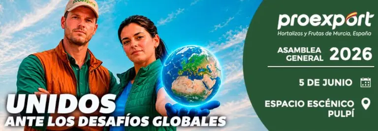 Cartel de la Asamblea General Ordinaria 2026 de Proexport. (Proexport)