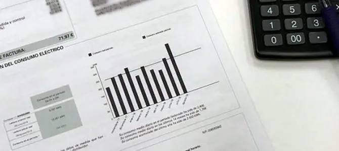 Imagen de archivo de una factura. (Archivo)