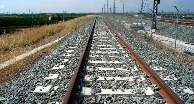 V&iacute;as del tren.