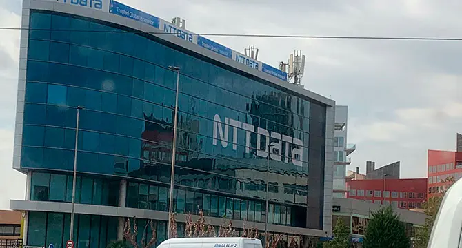 Edificio de NTT Data en Murcia.