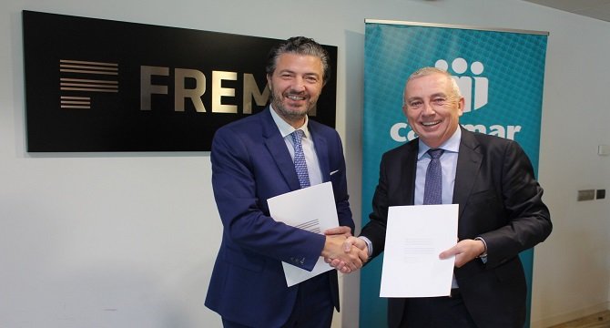 Firma acuerdo Fremm-Cajamar