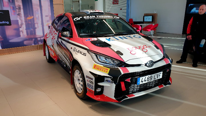 Toyota labasa salta al mundo de los Rallyes