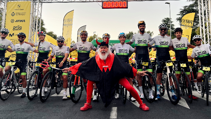 El equipo Gesa Sports vive la experiencia del Tour de Francia en Madrid