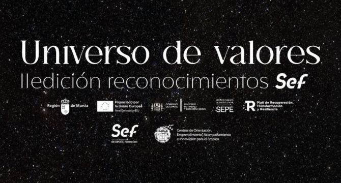 Imagen del cartel de la segunda edición de los premios ‘Reconocimientos SEF’.