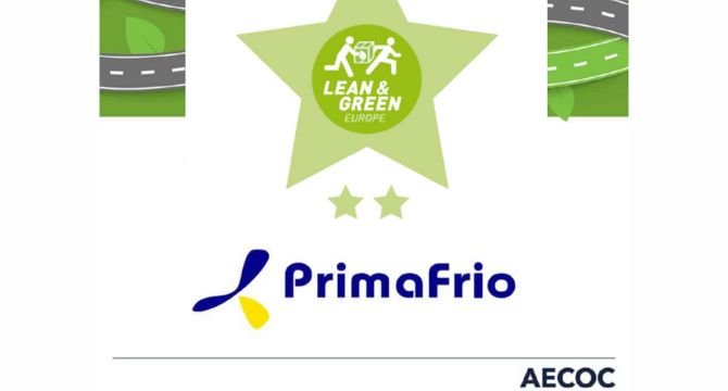 Grupo Primafrio obtuvo la primera Estrella Lean & Green de AECOC en septiembre de 2021.  (1)