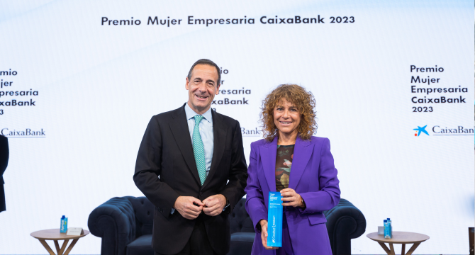 Encarna Ortiz, CEO de Grupo Vigilant, ganadora de la Región de Murcia.  