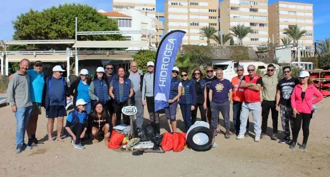 La mayor parte de los voluntarios son trabajadores de Hidrogea.